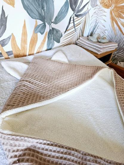 Cape de Bain Elio (Nid d'Abeille)