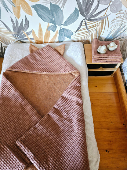 Cape de Bain Elio (Nid d'Abeille)