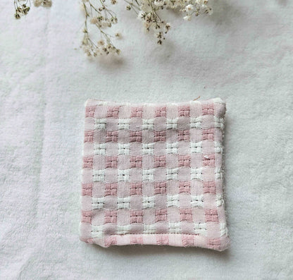 Cotons réutilisables pour maman et bébé - Rose - Lot de 7 - Les Trésors de Gaby